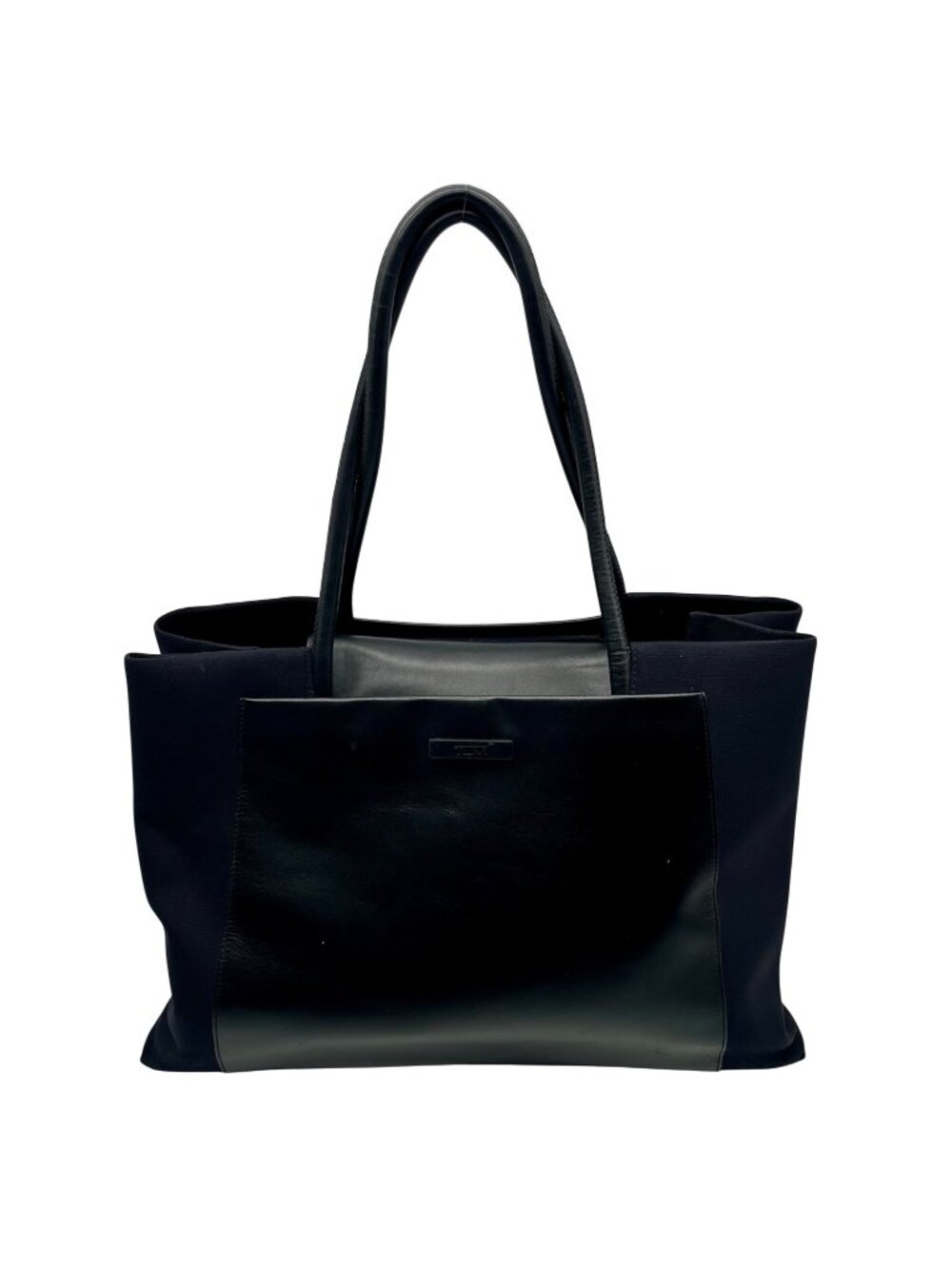Tumi Black Everyday Mixed Material Tote Bag